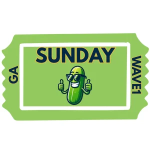 Pickle Palooza Sunday General Admission - Wave1