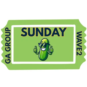 Pickle Palooza Sunday General Admission Group - Wave2