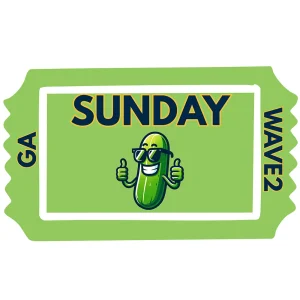 Pickle Palooza Sunday General Admission - Wave2